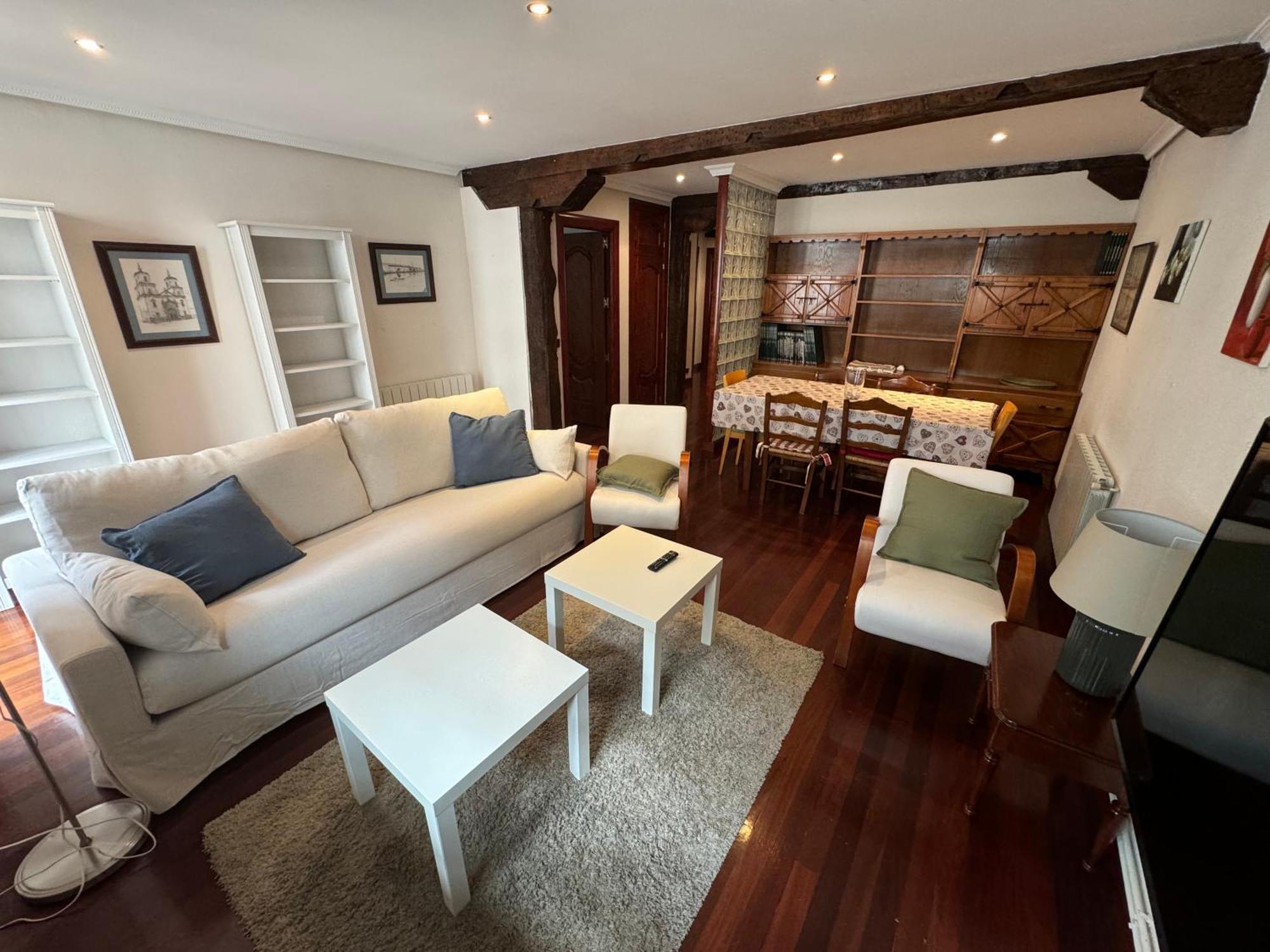 Apartamento Amplio Apto A 2 Min Ayuntamiento Santander